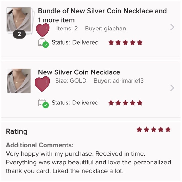 ♡ Single Coin ♡ Necklace - Picture 7 of 8